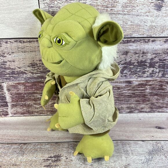 Star Wars Yoda Plush 12” Talking Master Lucas Films Multiple Sayings - WORKING - Picture 8 of 14
